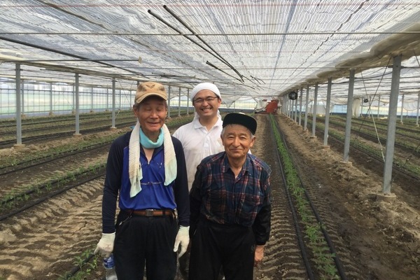 2019/08/06 深谷市Ｏさんトマト定植